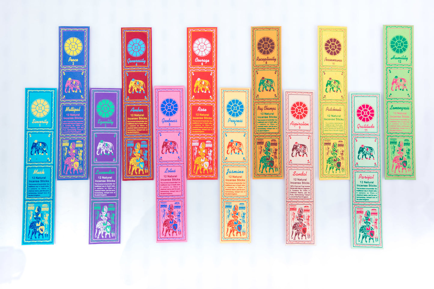 Agarbhathis set of 5 - assorted