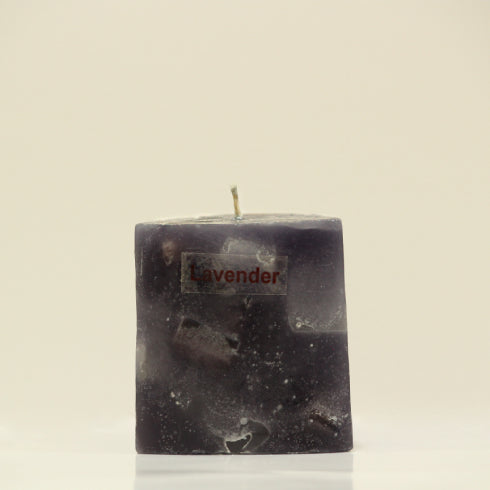 Scentsational prism shaped scented candle (Lavender)