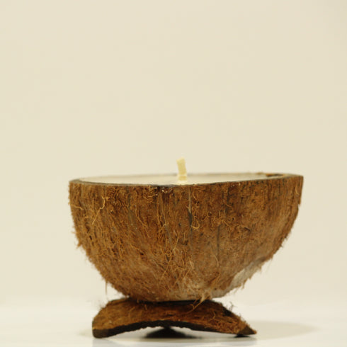 Coconut shell Scented candle