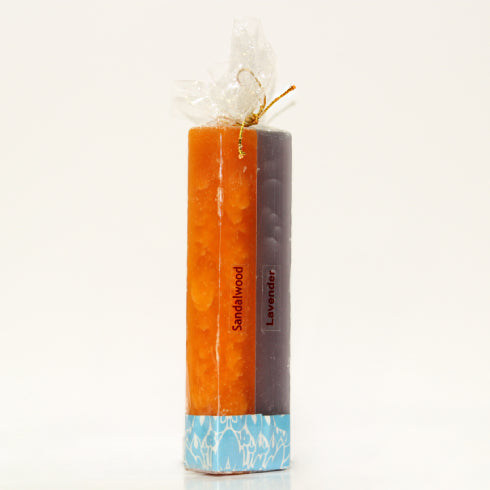 Scented candle - long (set of 2)