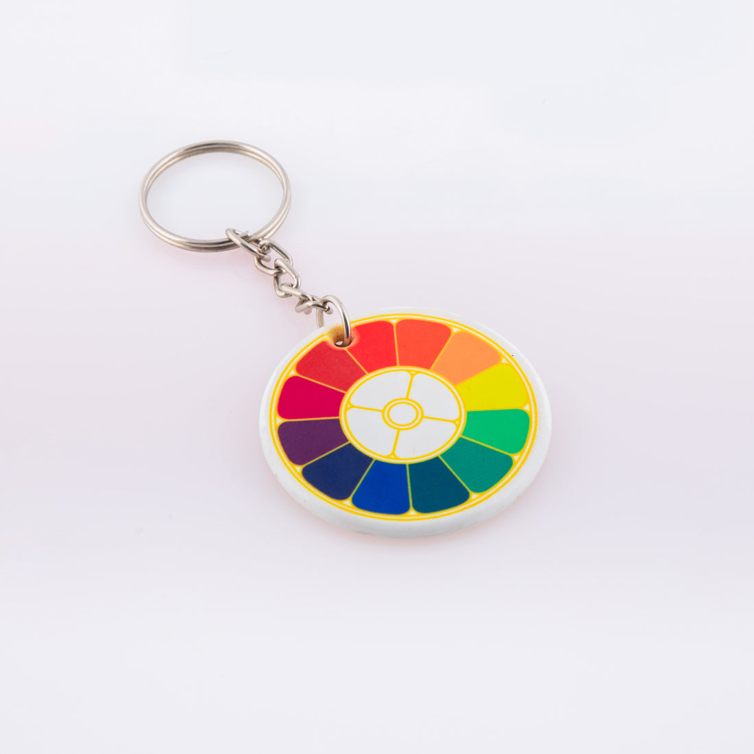 Mother and Aurobindo spiritual Keychains - plastic