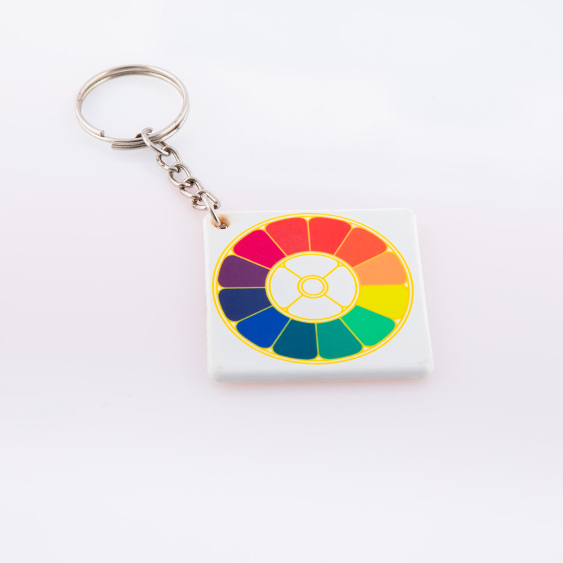 Mother and Aurobindo spiritual Keychains - plastic